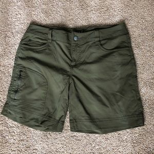 Prana Green Shorts